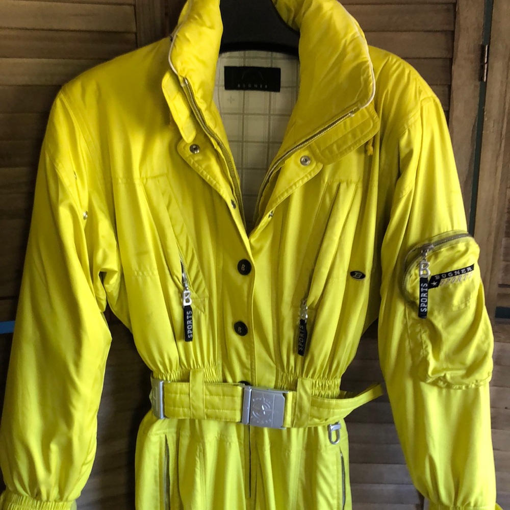 Ski suit vintage Bogner size 6
